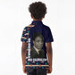 Kwame Nkrumah Kid Polo Shirt Ghana Pan-African Print Design Portrait and Anti-Colonial Legacy Tribute - African Pride