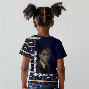 Kwame Nkrumah Kid T shirt Ghana Pan-African Print Design Portrait and Anti-Colonial Legacy Tribute - African Pride