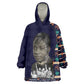 Kwame Nkrumah Kid Wearable Blanket Hoodie Ghana Pan-African Print Design Portrait and Anti-Colonial Legacy Tribute - African Pride
