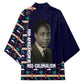 Kwame Nkrumah Kimono Ghana Pan-African Print Design Portrait and Anti-Colonial Legacy Tribute - African Pride