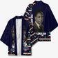 Kwame Nkrumah Kimono Ghana Pan-African Print Design Portrait and Anti-Colonial Legacy Tribute - African Pride