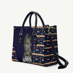 Kwame Nkrumah Leather Bag Ghana Pan-African Print Design Portrait and Anti-Colonial Legacy Tribute - African Pride