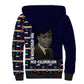Kwame Nkrumah Sherpa Hoodie Ghana Pan-African Print Design Portrait and Anti-Colonial Legacy Tribute - African Pride