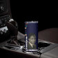 Kwame Nkrumah Skinny Tumbler Ghana Pan-African Print Design Portrait and Anti-Colonial Legacy Tribute - African Pride