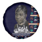 Kwame Nkrumah Spare Tire Cover Ghana Pan-African Print Design Portrait and Anti-Colonial Legacy Tribute - African Pride