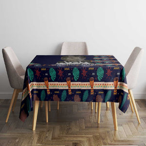 Kwame Nkrumah Tablecloth Ghana Pan-African Print Design Portrait and Anti-Colonial Legacy Tribute - African Pride