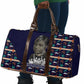 Kwame Nkrumah Travel Bag Ghana Pan-African Print Design Portrait and Anti-Colonial Legacy Tribute - African Pride