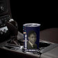 Kwame Nkrumah Tumbler Cup Ghana Pan-African Print Design Portrait and Anti-Colonial Legacy Tribute - African Pride
