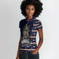Kwame Nkrumah Women Polo Shirt Ghana Pan-African Print Design Portrait and Anti-Colonial Legacy Tribute - African Pride