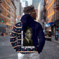 Kwame Nkrumah Zip Hoodie Ghana Pan-African Print Design Portrait and Anti-Colonial Legacy Tribute - African Pride
