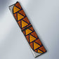 Kwame Nkrumah Ghana Auto Sun Shade African Map Pattern Design and Economic Freedom Quote Tribute - African Pride