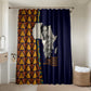 Kwame Nkrumah Ghana Bathroom Set African Map Pattern Design and Economic Freedom Quote Tribute - African Pride