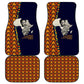 Kwame Nkrumah Ghana Car Mats African Map Pattern Design and Economic Freedom Quote Tribute - African Pride