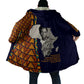 Kwame Nkrumah Ghana Cloak African Map Pattern Design and Economic Freedom Quote Tribute - African Pride