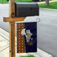 Kwame Nkrumah Ghana Garden Flag African Map Pattern Design and Economic Freedom Quote Tribute - African Pride