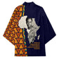 Kwame Nkrumah Ghana Kimono African Map Pattern Design and Economic Freedom Quote Tribute - African Pride