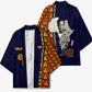 Kwame Nkrumah Ghana Kimono African Map Pattern Design and Economic Freedom Quote Tribute - African Pride