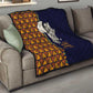 Kwame Nkrumah Ghana Quilt African Map Pattern Design and Economic Freedom Quote Tribute - African Pride