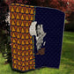 Kwame Nkrumah Ghana Quilt African Map Pattern Design and Economic Freedom Quote Tribute - African Pride