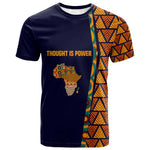 Kwame Nkrumah Ghana T shirt African Map Pattern Design and Economic Freedom Quote Tribute - African Pride