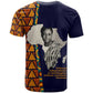 Kwame Nkrumah Ghana T shirt African Map Pattern Design and Economic Freedom Quote Tribute - African Pride