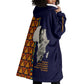 Kwame Nkrumah Ghana Wearable Blanket Hoodie African Map Pattern Design and Economic Freedom Quote Tribute - African Pride