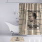 Kwame Nkrumah Bathroom Set with Raised Fist Design and Independence Quote Ghana 1957 Tribute - African Pride