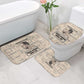 Kwame Nkrumah Bathroom Set with Raised Fist Design and Independence Quote Ghana 1957 Tribute - African Pride