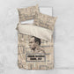 Kwame Nkrumah Bedding Set with Raised Fist Design and Independence Quote Ghana 1957 Tribute - African Pride
