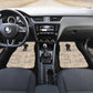 Kwame Nkrumah Car Mats with Raised Fist Design and Independence Quote Ghana 1957 Tribute - African Pride