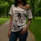 Kwame Nkrumah Cross Shoulder Shirt with Raised Fist Design and Independence Quote Ghana 1957 Tribute - African Pride
