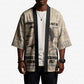 Kwame Nkrumah Kimono with Raised Fist Design and Independence Quote Ghana 1957 Tribute - African Pride