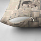 Kwame Nkrumah Pillow Cover with Raised Fist Design and Independence Quote Ghana 1957 Tribute - African Pride