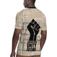 Kwame Nkrumah Rugby Jersey with Raised Fist Design and Independence Quote Ghana 1957 Tribute - African Pride