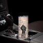 Kwame Nkrumah Skinny Tumbler with Raised Fist Design and Independence Quote Ghana 1957 Tribute - African Pride