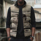 Kwame Nkrumah Sleeveless Puffer Jacket with Raised Fist Design and Independence Quote Ghana 1957 Tribute - African Pride