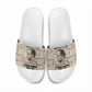 Kwame Nkrumah Slide Sandals with Raised Fist Design and Independence Quote Ghana 1957 Tribute - African Pride