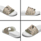 Kwame Nkrumah Slide Sandals with Raised Fist Design and Independence Quote Ghana 1957 Tribute - African Pride