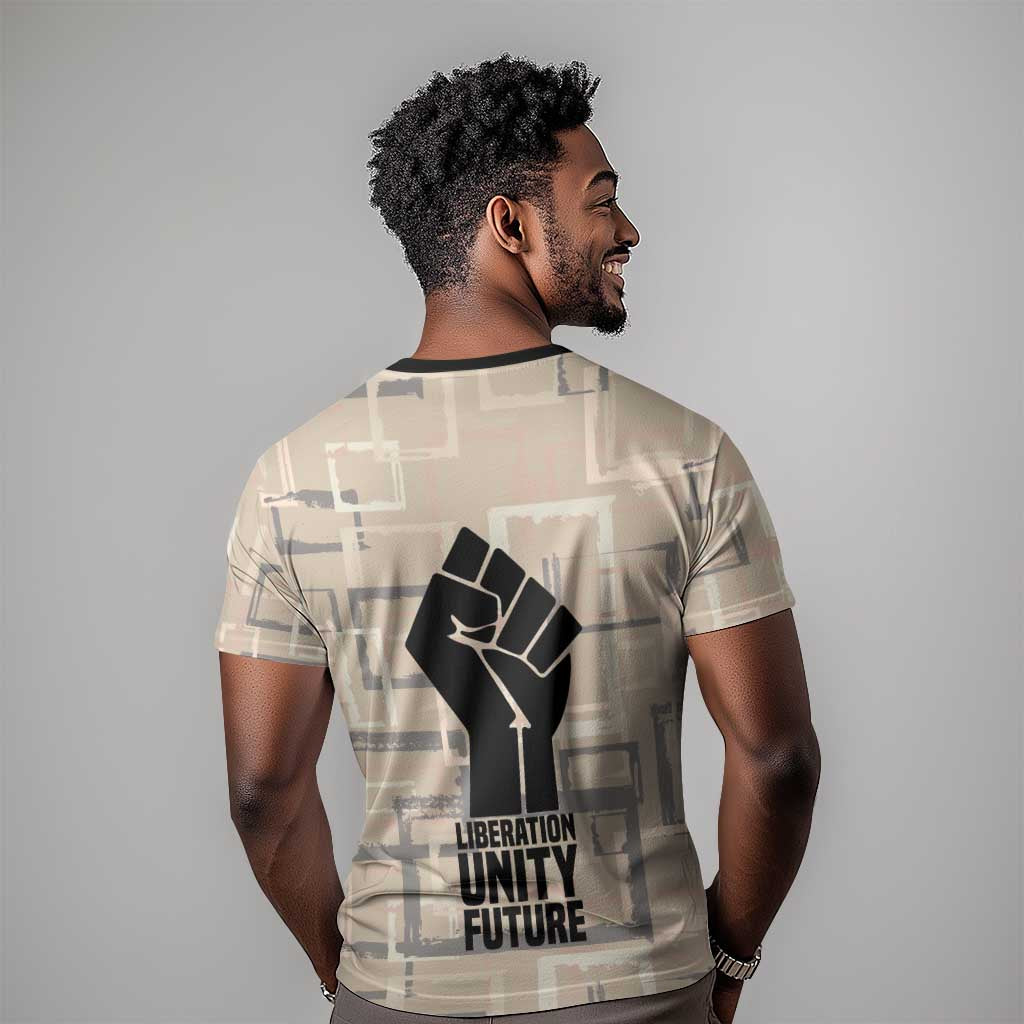 Kwame Nkrumah T shirt with Raised Fist Design and Independence Quote Ghana 1957 Tribute - African Pride
