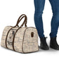 Kwame Nkrumah Travel Bag with Raised Fist Design and Independence Quote Ghana 1957 Tribute - African Pride