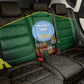 Mali Map Back Car Seat Cover Vulture in Gliding Flight - African Patterns Design