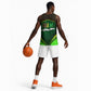 Mali Map Basketball Jersey Vulture in Gliding Flight - African Patterns Design - African Pride