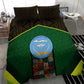 Mali Map Bedding Set Vulture in Gliding Flight - African Patterns Design