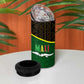 Mali Map 4 in 1 Can Cooler Tumbler Vulture in Gliding Flight - African Patterns Design