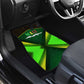 Mali Map Car Mats Vulture in Gliding Flight - African Patterns Design
