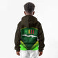 Mali Map Kid Hoodie Vulture in Gliding Flight - African Patterns Design