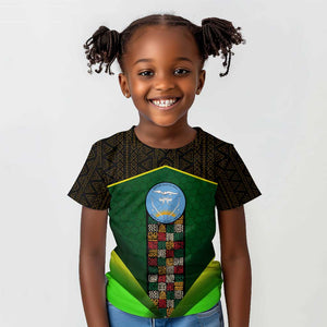 Mali Map Kid T shirt Vulture in Gliding Flight - African Patterns Design