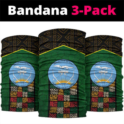 Mali Map Neck Gaiter Vulture in Gliding Flight - African Patterns Design - African Pride
