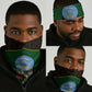 Mali Map Neck Gaiter Vulture in Gliding Flight - African Patterns Design - African Pride
