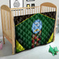 Mali Map Quilt Vulture in Gliding Flight - African Patterns Design